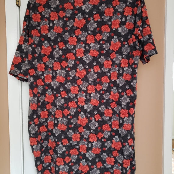 Lularoe colorful floral top, small - Picture 3 of 4